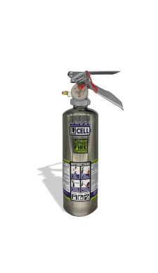 LITHIUM Battery Fire Extinguisher LiCELL - AH006 6L AVD - Sea-Fire