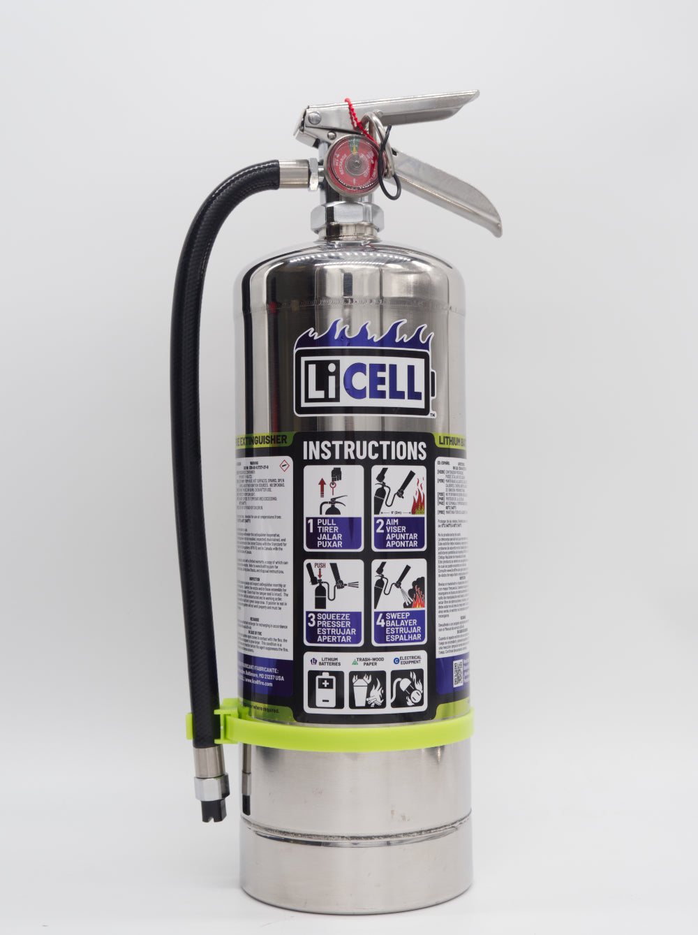 LITHIUM Battery Fire Extinguisher LiCELL - AH004 4L AVD - Sea-Fire