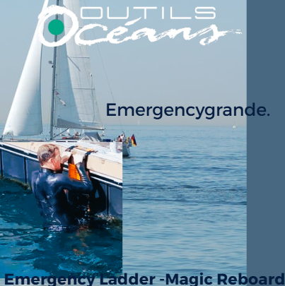 Magic Reboard Emergency Ladder For Docks - Marinas - Boats