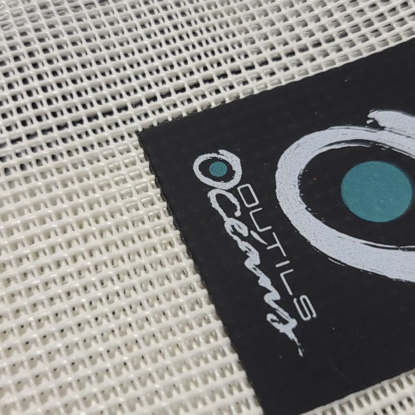 PVC coated polyester mesh fabric, berth net White in colour