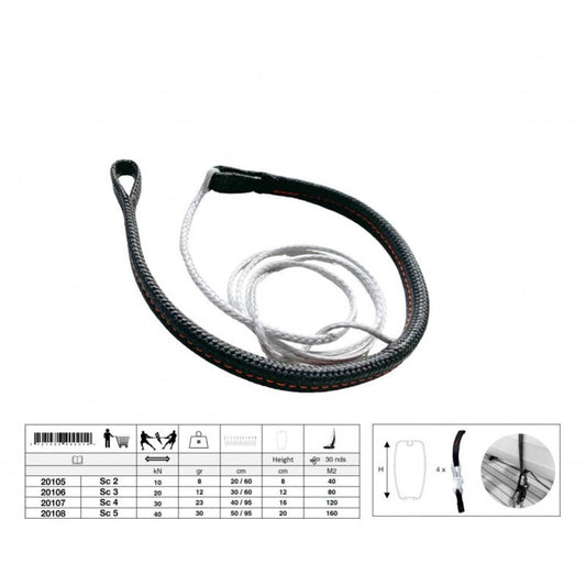 Boom Strap for sailboats and dimensions