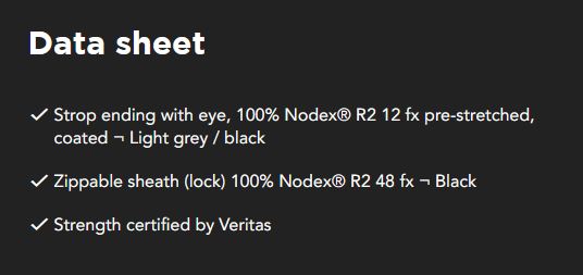 Textile Strap Connector for Ring - NODUS FACTORY