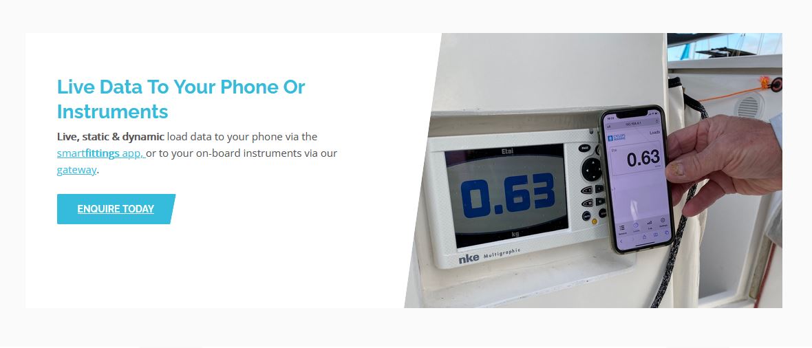 Cyclops SmartTune Load Sensors Available Sizes (1/4" to 3/4") Digital Turnbuckle