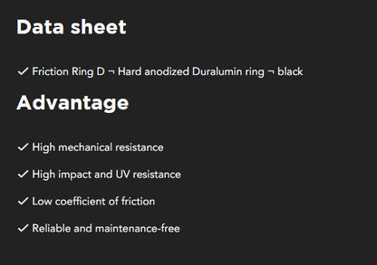 Duralumin Friction Ring - NODUS FACTORY