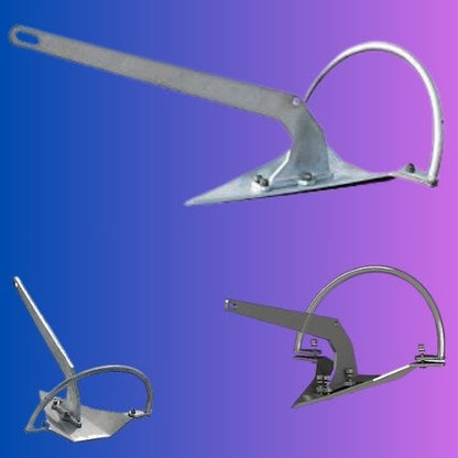 35lb M1 Galvanized Mantus Anchor is a sturdy and reliable choice for anchoring boats in marine environments, offering durability, holding power, and resistance to corrosion.