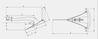 Formed out of high-quality steel plate. Contains no cast parts. Shank and shank boot are welded from top and bottom. Shank and roll bar are bolted to the fluke. ASTM certified steel bolts are oversized with a large margin to ensure safety. Although the shank is attached to the fluke with 4 bolts, a single bolt has sufficient strength to handle the maximum expected load on the anchor