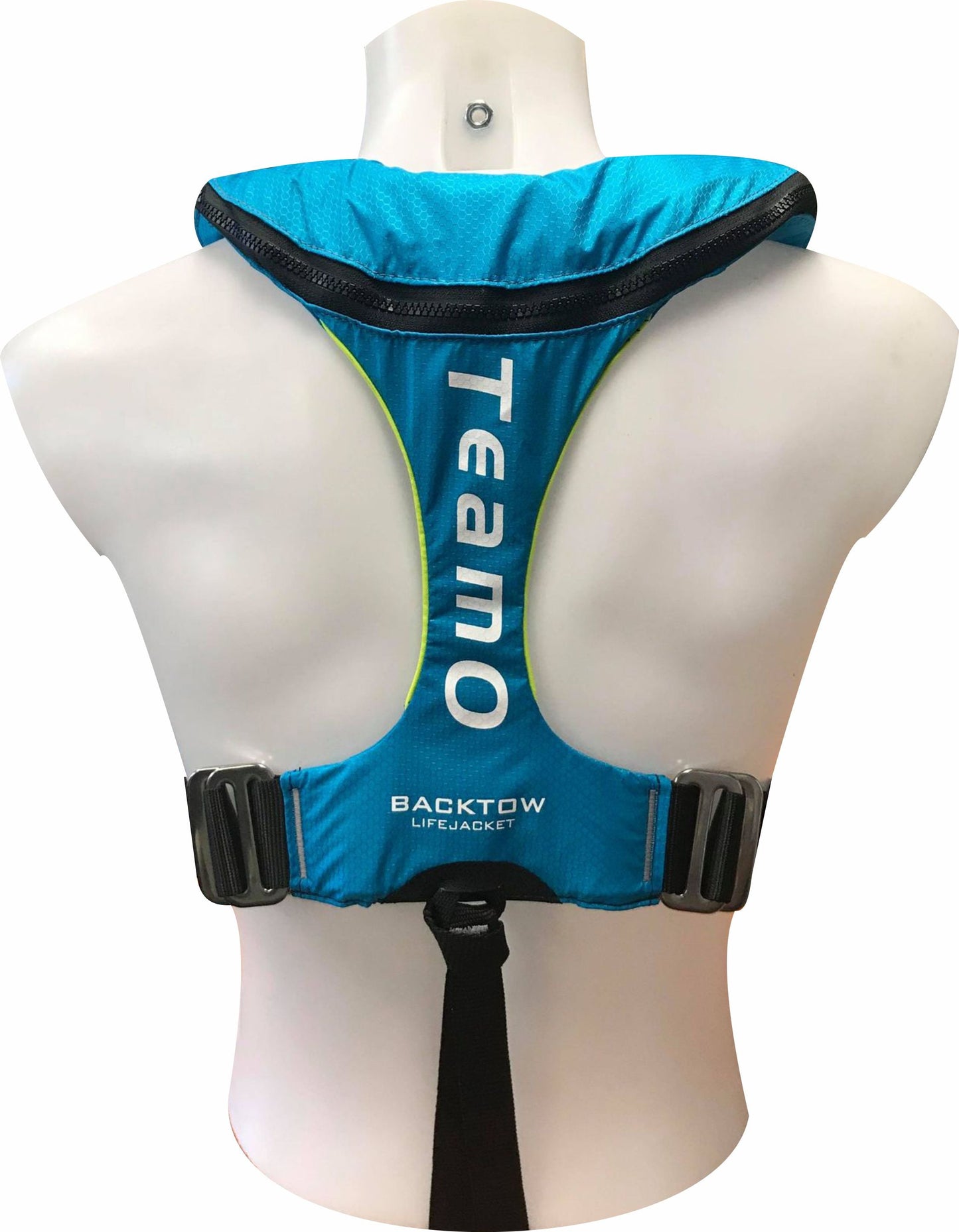 TeamO Coastal Inflatable PFD in Blue back shot