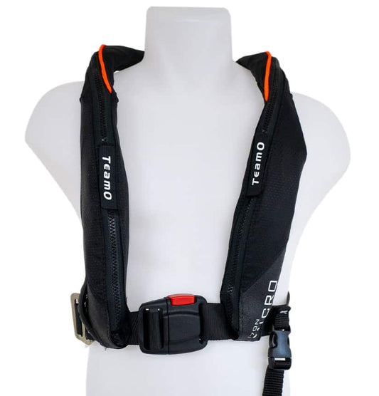 TeamO Micro Inflatable PFD in Black