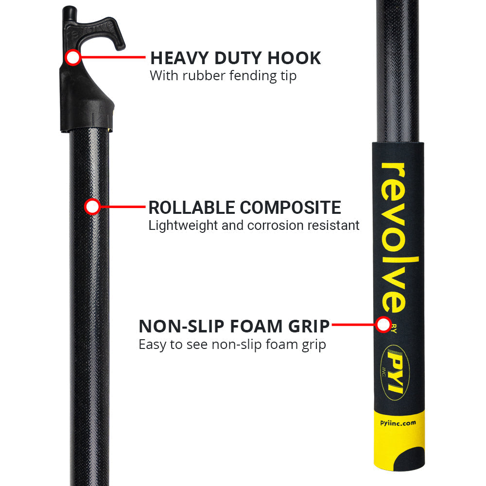 Revolve Boat Hook - Rollable Composite Boat Hook