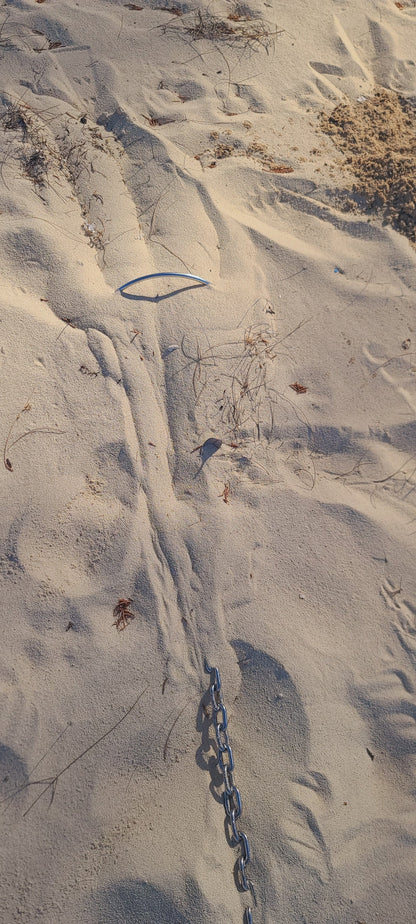 mantus dinghy anchor under the sand