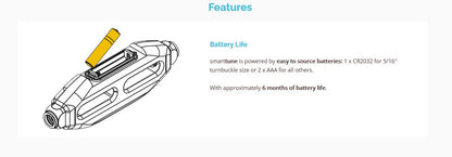 Cyclops SmartTune Load Sensors Available Sizes (1/4" to 3/4") Digital Turnbuckle